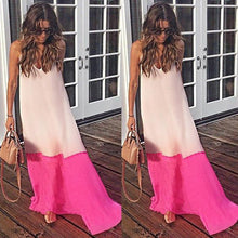 Load image into Gallery viewer, Casul Beach Chiffon Sling Sexy Long Dress