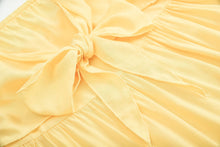 Load image into Gallery viewer, Long Bohemian Solid Color Sling Ruffled Tube Top Fishtail Dress