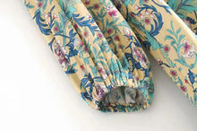 Load image into Gallery viewer, Spring New Boho Retro Positioning Print Holiday Dress