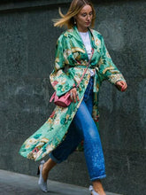 Load image into Gallery viewer, Fashion Floral Printed Cover-up Outwear