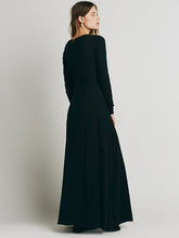 Load image into Gallery viewer, Slim light cotton half-cardigan dress