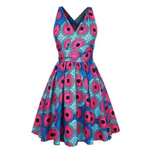 Load image into Gallery viewer, New Print Sleeveless Short Mini Dress