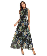 Load image into Gallery viewer, Sexy Printed Sleeveless Bohemia Beach Maxi Dress