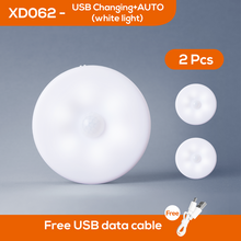 Load image into Gallery viewer, Bedroom Decor Night Lights Motion Sensor Night Lamp Children&#39;s Gift USB Charging Bedroom Decoration Led Night Light