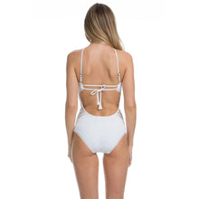 Load image into Gallery viewer, Black Mesh Lace Crochet One Piece Swimsuit Retro Women Bodysuit Female Monokini Vintage Swimwear Sexy Beach Wear Big XXL Bikini