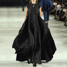 Load image into Gallery viewer, Bohemain Maxi Long Dress Vintage Turn-down Collar Dress Casual Robe Femme 2022 Casual Vestidos Femininas