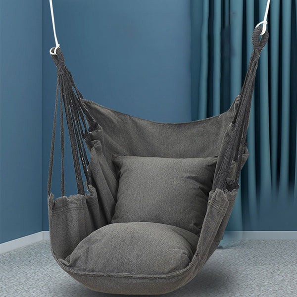 Canvas Hanging Chair Student Dormitory Home Swing Chairs Modern  Living Room Decoration Hange Chair Washable Simple Solid Color