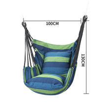 Load image into Gallery viewer, Canvas Hanging Chair Student Dormitory Home Swing Chairs Modern  Living Room Decoration Hange Chair Washable Simple Solid Color