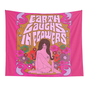 Colorful  Wall Tapestry Hanging   Rainbow Decor for Girls Dorm Roon Decoration INS Trippy Tapestry Psychedelic Wall Prints