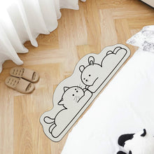 Load image into Gallery viewer, Creative Cat Rug Nordic Cartoon Carpet for Bedroom Non-slip Bedside Area Rug Cute Soft Floor Mat for Living Room Table Mat Decor