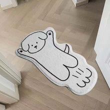 Load image into Gallery viewer, Creative Cat Rug Nordic Cartoon Carpet for Bedroom Non-slip Bedside Area Rug Cute Soft Floor Mat for Living Room Table Mat Decor