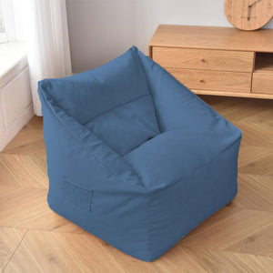 Lazy Sofa Bean Bag Covers Solid Chair Cover Without Filler/Inner Pouf Puff Couch Tatami Living Room Furniture Cover