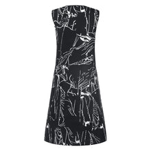 Load image into Gallery viewer, Women&#39;s Dresses Sleeveless V-neck Boho Print Midi Dress