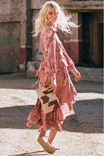 Load image into Gallery viewer, Retro Printed Bohemia Falbala Skirt Bottoms