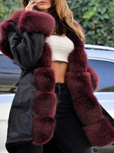 Load image into Gallery viewer, Warm Fur Collar Hoodie Jacket Windbreaker Coat Outwear