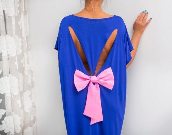 clearance of Big Size Bowknot Casual fashion casual dress