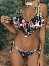 Load image into Gallery viewer, Sexy Floral Print LADIES BANDAGE TWO PIECE Bikini