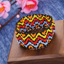 Load image into Gallery viewer, Bohemian Colotful Tiny Beads Bracelets For Women Beach Holiday Jewelry Handmade Adjustable Ethnic Bracelet