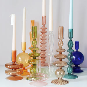 candle holders romantic Dinner home decoration candlestick for birthday wending candle holder wax portavelas decor