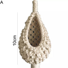 Load image into Gallery viewer, Northern Europe Hanging Basket Pineapple Shape Landscaping Cotton Macrame Flower Planter for Living Room Balcony Decorations