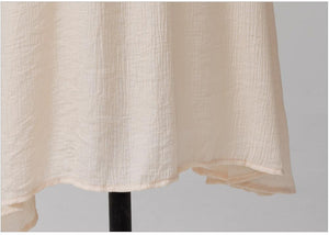 Chiffon V Neck Short Sleeve Summer Beach Dress