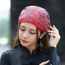 Load image into Gallery viewer, New National Style Women&#39;s Clothing Retro Embroidered Hat