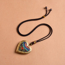 Load image into Gallery viewer, Pure copper gawu Box Pendant  Tathagata Life Necklace Nepal &amp;Tibetan Pendant