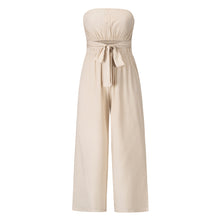 Load image into Gallery viewer, Casual fashion suit sexy backless slim jumpsuit
