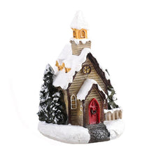 Load image into Gallery viewer, Christmas new Christmas decorations resin small house micro landscape resin house small ornaments Christmas gifts
