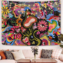 Load image into Gallery viewer, Bohemian tapestry room decoration hanging cloth Datura decorative cloth tapestry