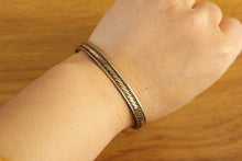 Load image into Gallery viewer, Open Fashion Bracelet Three Color Copper Tibetan Bonded Women&#39;s vintage Style bracelet