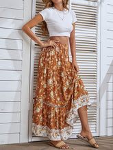 Load image into Gallery viewer, New bohemian vacation dress ruffled max