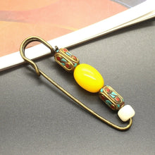 Load image into Gallery viewer, Retro Nepal Brooch Accessories Small Artifact.