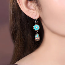 Load image into Gallery viewer, original design unique minority retro style earrings female non pierced temperament Earrings design sense Earrings