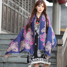 Load image into Gallery viewer, Nepal Ethnic style shawl scarf