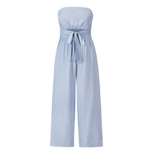 Load image into Gallery viewer, Casual fashion suit sexy backless slim jumpsuit