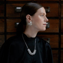 Load image into Gallery viewer, The texture of the stud earrings touched my pearl-like earrings