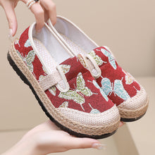 Load image into Gallery viewer, Single shoe women's retro trend flat casual old Beijing women's shoes lazy one foot fisherman shoes