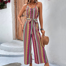 Load image into Gallery viewer, Women's sexy striped resort-style casual slipper