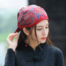 Load image into Gallery viewer, New National Style Women&#39;s Clothing Retro Embroidered Hat