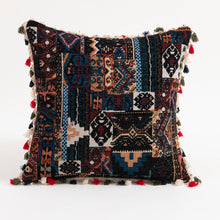 Load image into Gallery viewer, Moroccan flower hairball geometric throw pillow cushion pillowcase