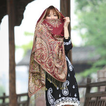 Load image into Gallery viewer, Nepal Ethnic style shawl scarf