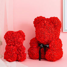 Load image into Gallery viewer, Everlasting Flower Christmas Birthday Gift Creative Foam Soap Flower Rose Flower Bear