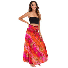 Load image into Gallery viewer, New Leisure Big Hem Skirt Belly Dance Half Skirt Holiday Skirt