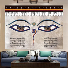 Load image into Gallery viewer, Tibetan national culture Eye traditional Thangka tapestry