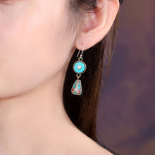 Load image into Gallery viewer, original design unique minority retro style earrings female non pierced temperament Earrings design sense Earrings