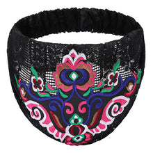 Load image into Gallery viewer, Women&#39;s fashion trends in hairband ethnic headdress embroidered hair accessories