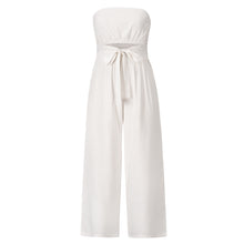 Load image into Gallery viewer, Casual fashion suit sexy backless slim jumpsuit