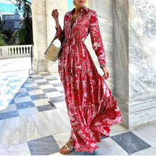 Load image into Gallery viewer, New style elegant Printed Dress celebrity dress