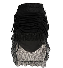 Load image into Gallery viewer, Irregular lace casual skirt